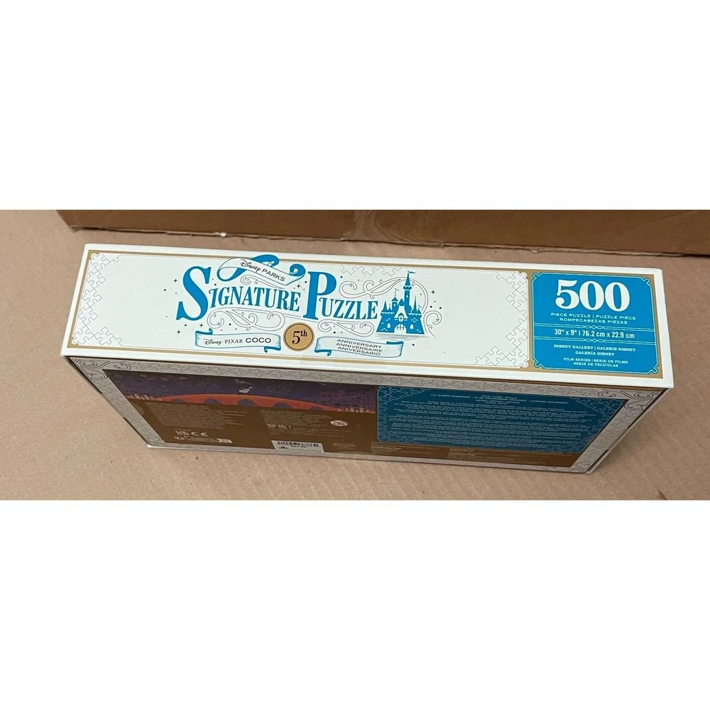 2023 Disney Parks‎ Pixar Coco 5th Anniversary 500 Pc Signature Jigsaw Puzzle NEW